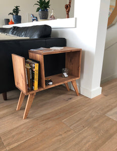 Midcentury Modern Magazine Accent Table