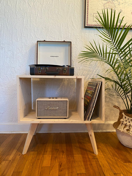 Table For Record Player Stand Cabinet MCM Mid Century Modern
